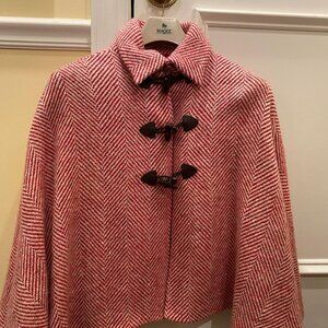 Avoca Irish Wool Cape EUC